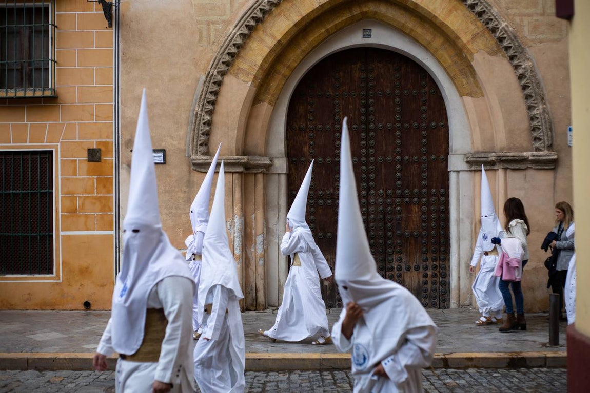 La hermandad de la Candelaria suspende su estación de penitencia en este Martes Santo de 2022. VANESSA GÓMEZ
