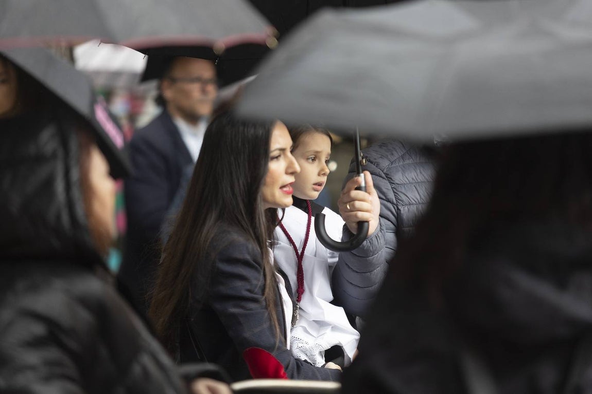 La hermandad del Cerro del Águila suspende su estación de penitencia en este Martes Santo de 2022. MANUEL GÓMEZ