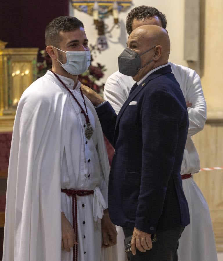 La hermandad del Cerro del Águila suspende su estación de penitencia en este Martes Santo de 2022. MANUEL GÓMEZ