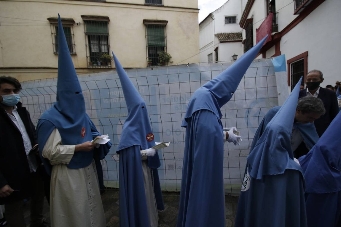 La hermandad de San Esteban suspende su estación de penitencia en el Martes Santo de 2022. JUAN FLORES