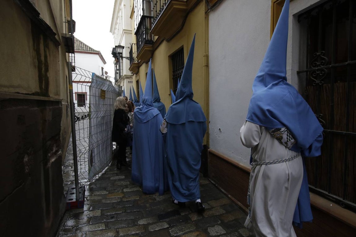 La hermandad de San Esteban suspende su estación de penitencia en el Martes Santo de 2022. JUAN FLORES