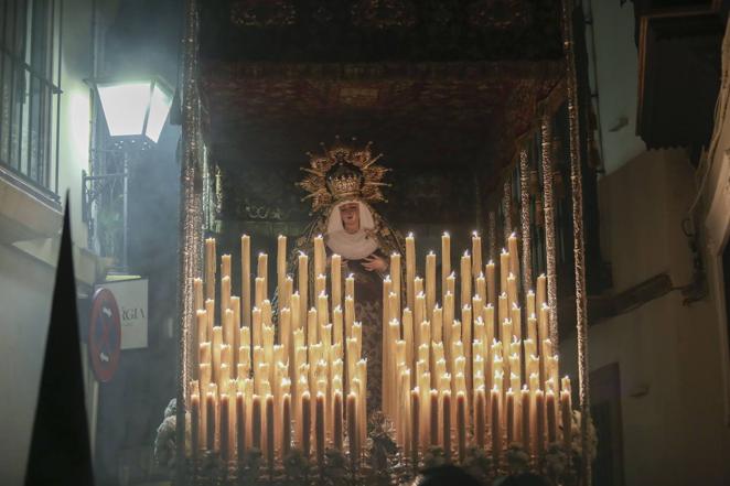 Subir al Calvario desde la Magdalena en la Madrugada de Sevilla