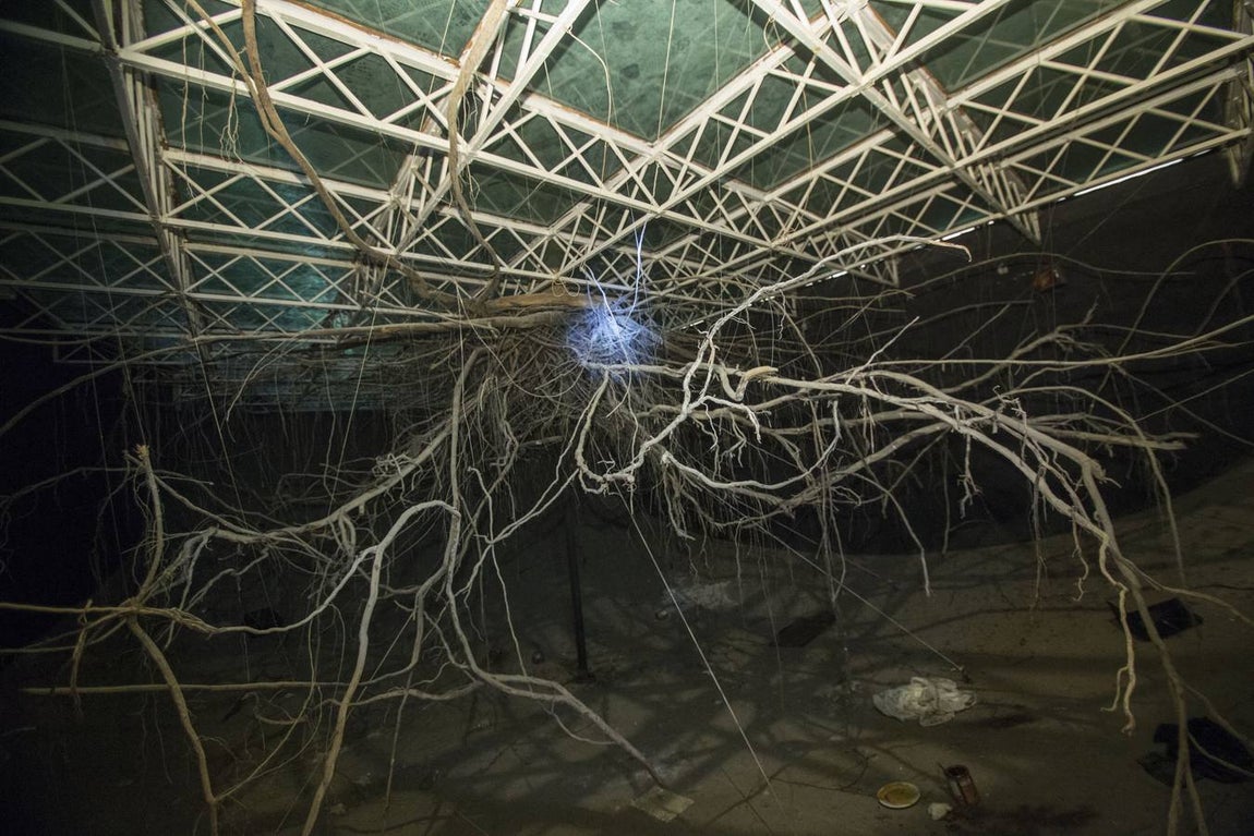 Estado actual que presenta actualmente el pabellón de de Hungría para la Expo 92. ROCÍO RUZ