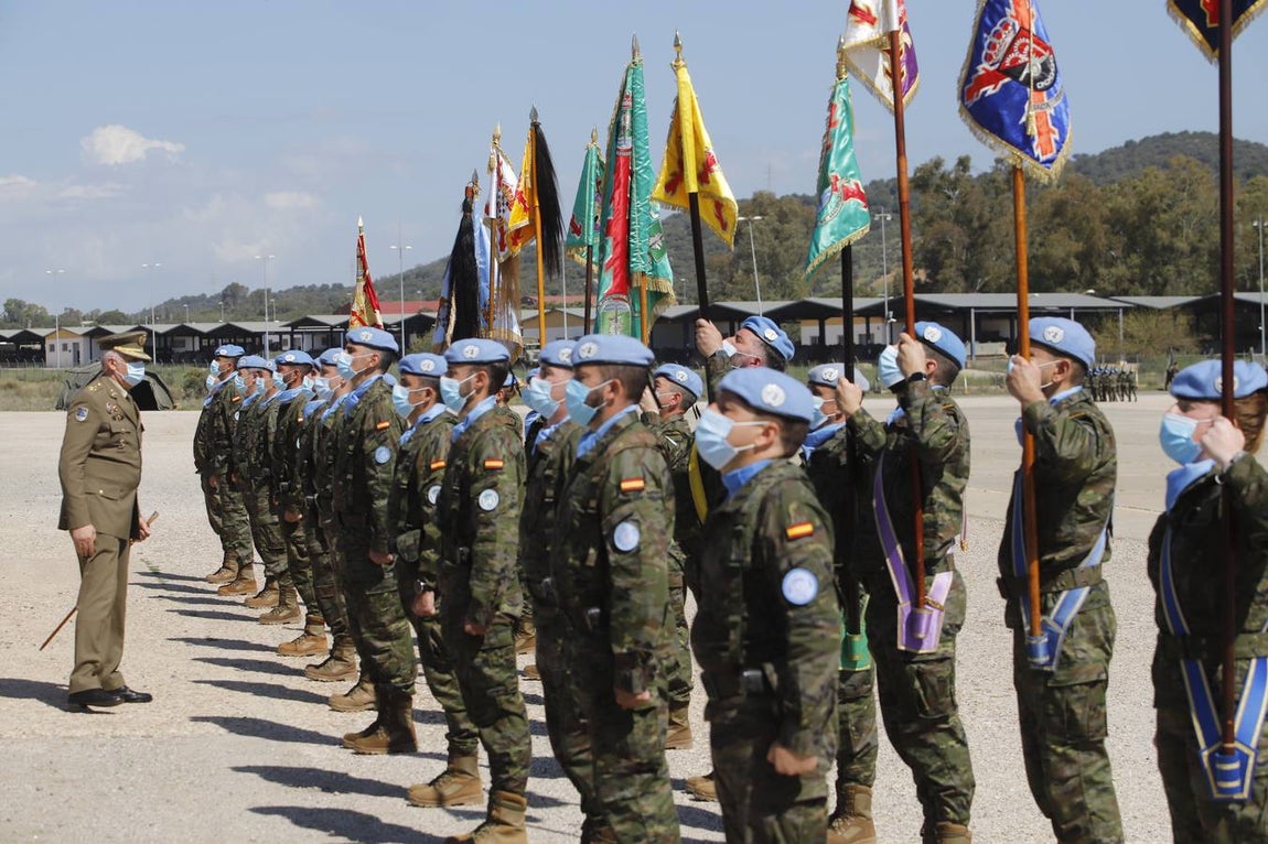 La emocionante despedida de la Bri X de Cerro Muriano en su misión a Líbano, en imágenes
