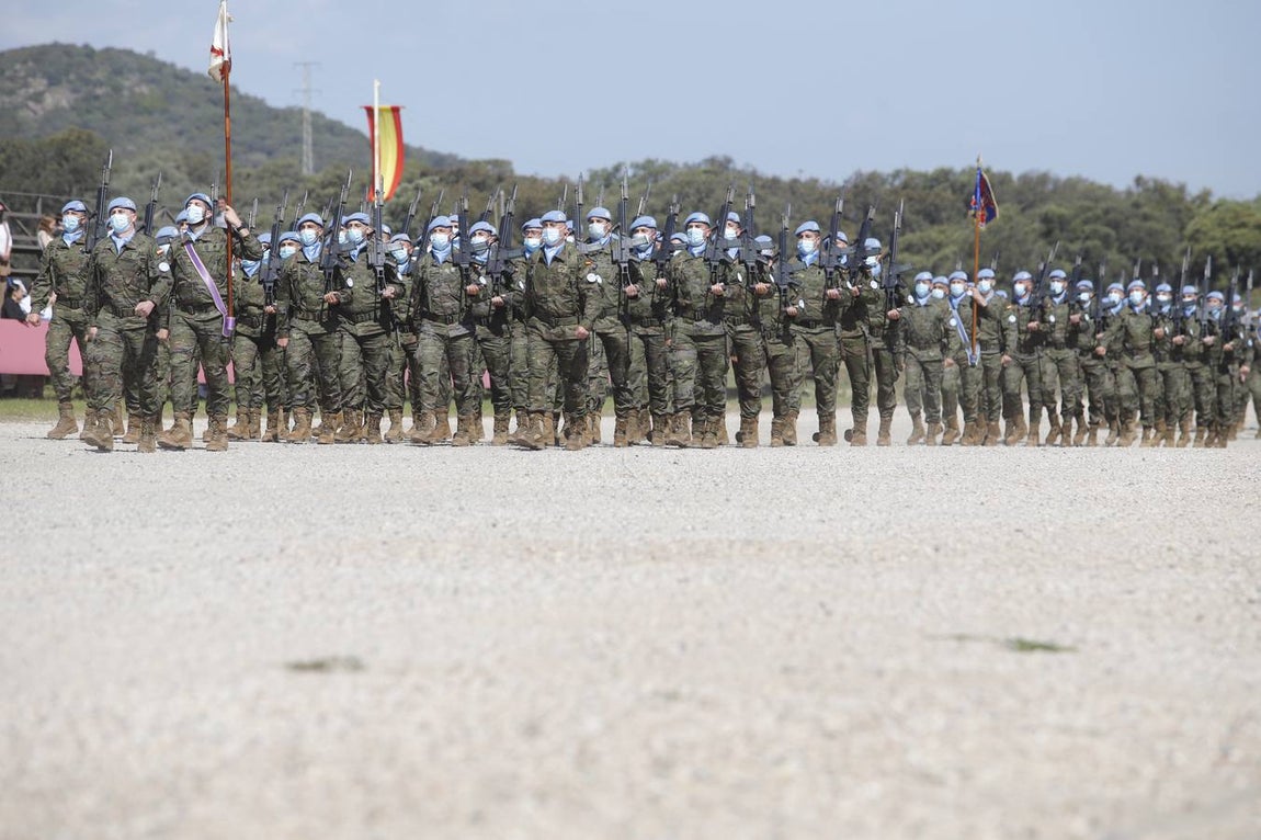 La emocionante despedida de la Bri X de Cerro Muriano en su misión a Líbano, en imágenes
