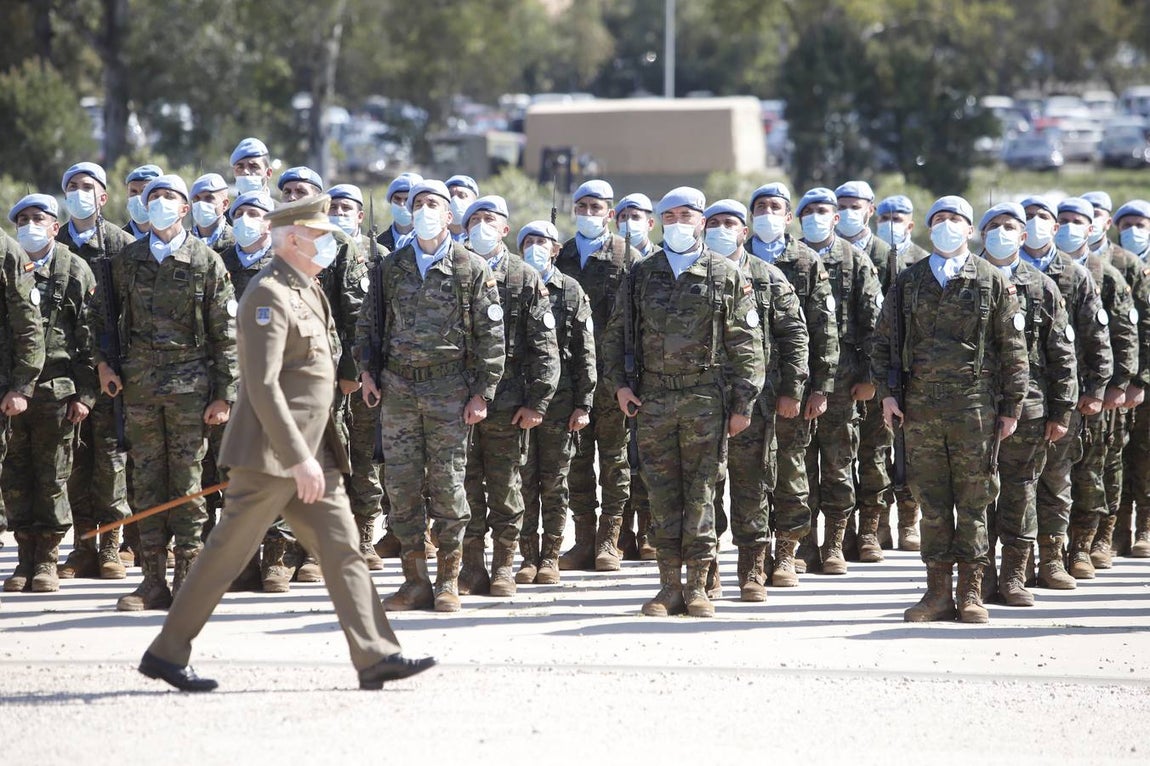 La emocionante despedida de la Bri X de Cerro Muriano en su misión a Líbano, en imágenes