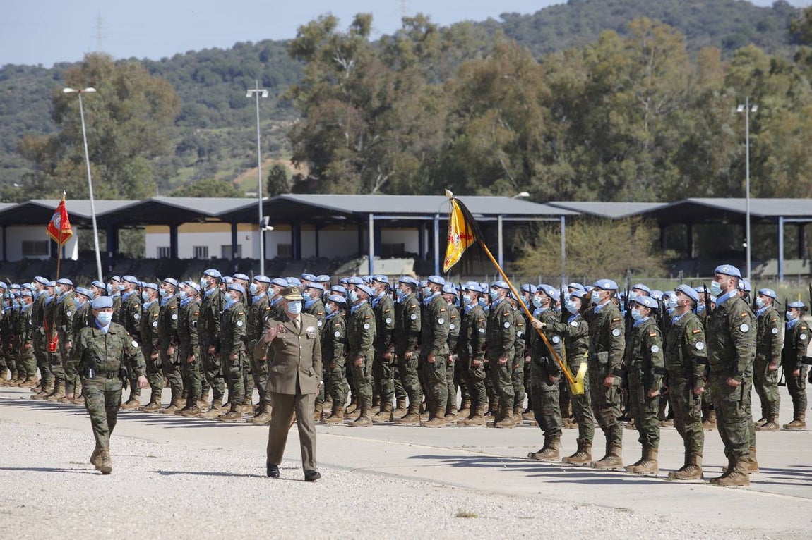 La emocionante despedida de la Bri X de Cerro Muriano en su misión a Líbano, en imágenes
