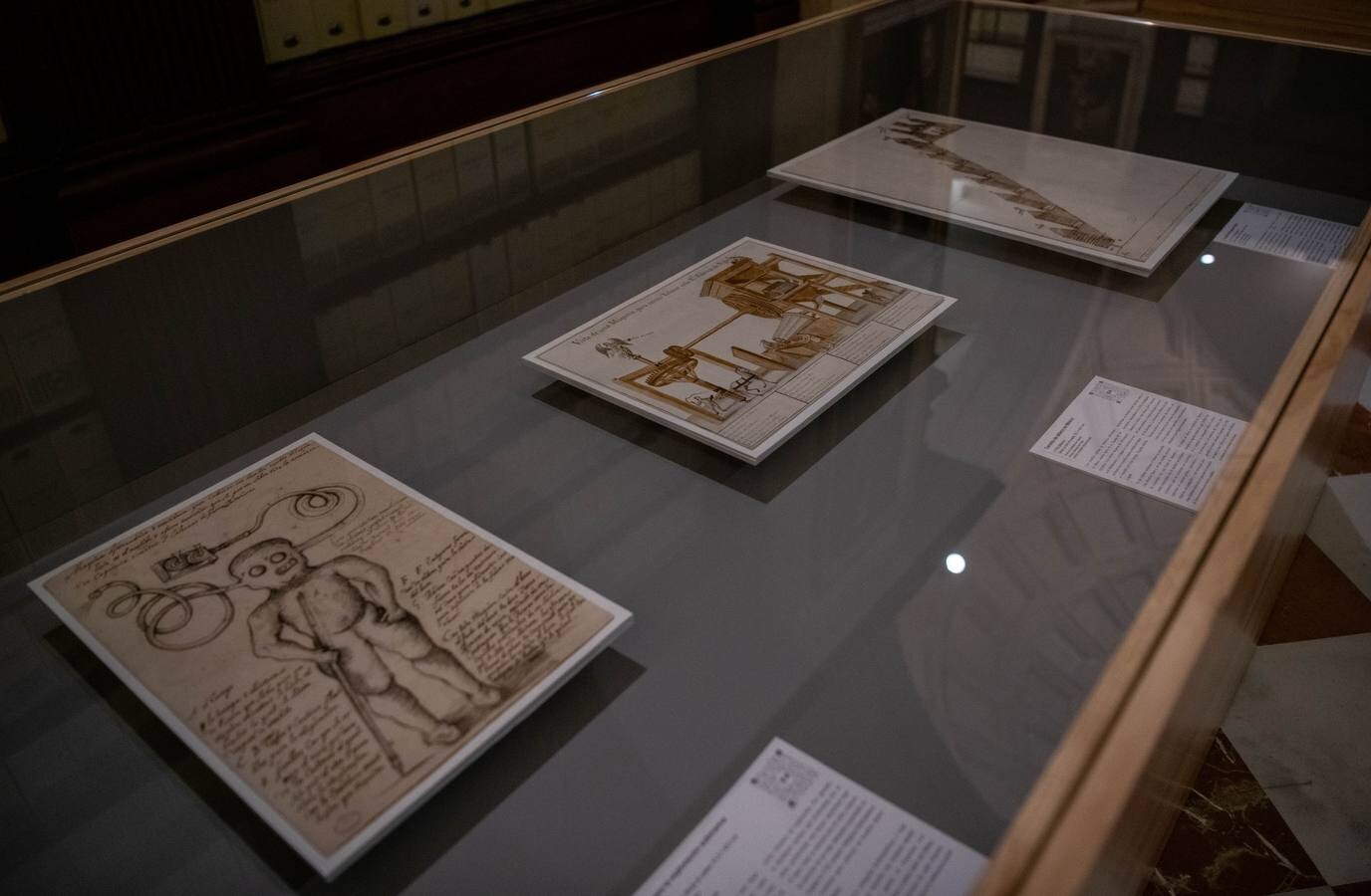 Exposición de documentos sobre grandes descubrimientos en el Archivo de Indias. CRISTINA GÓMEZ