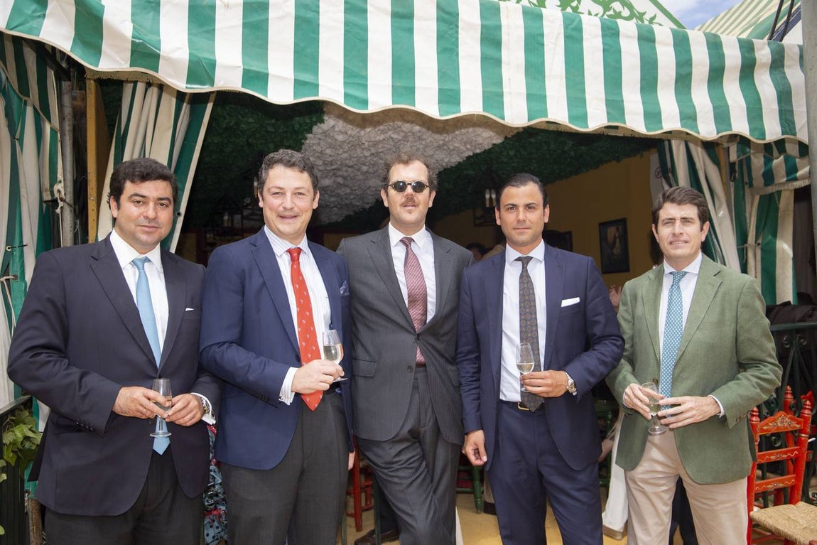 Ignacio Puig, Antonio Ybarra, Eduardo Ybarra y Pedro Ybarra. ROCÍO RUZ