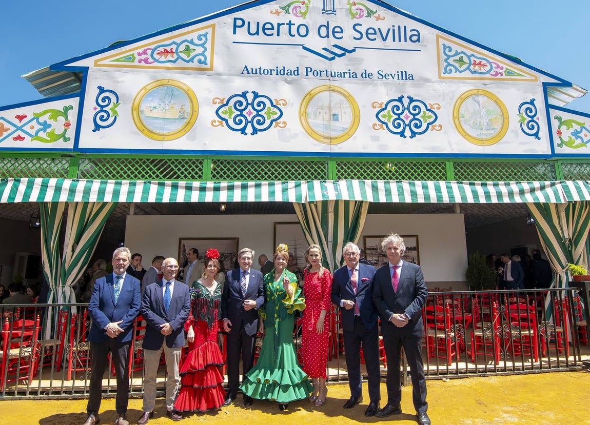 Recepción de la Autoridad Portuaria de Sevilla. JUAN JOSÉ ÚBEDA