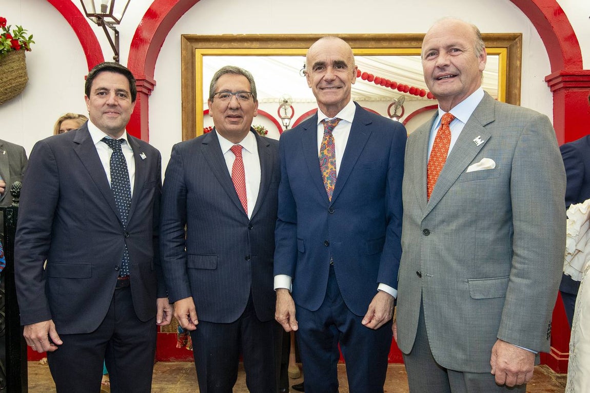 Recepción de la Fundación Cajasol. JUAN JOSÉ ÚBEDA