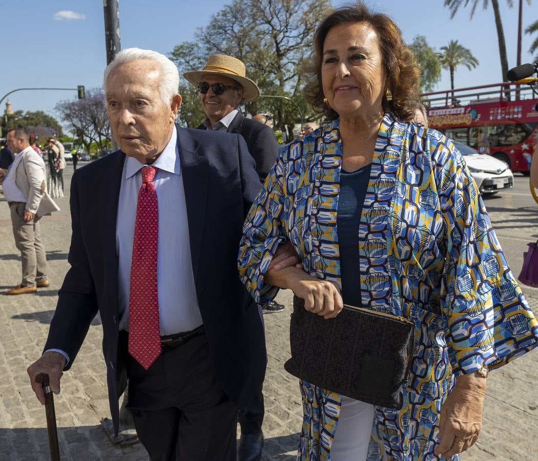 Curro Romero y Carmen Tello. MANUEL GÓMEZ