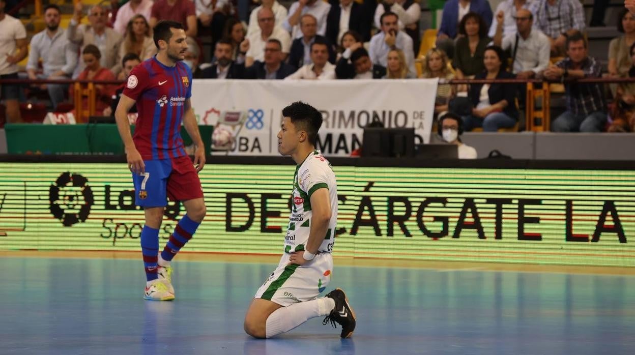 Las mejores jugadas del Córdoba Patrimonio-Barça, en imágenes