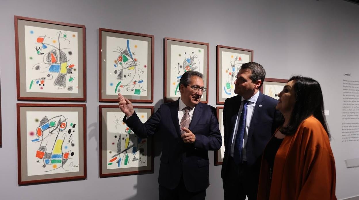 La exposición de Picasso, Dalí y Miró en Córdoba, en imágenes