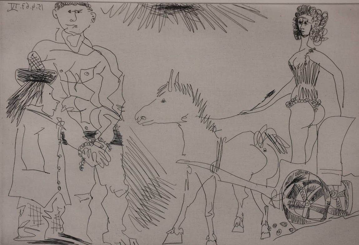 La exposición de Picasso, Dalí y Miró en Córdoba, en imágenes