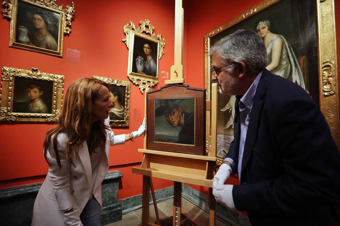 La presentación del retrato de Rafael Romero Pellicer en Córdoba, en imágenes