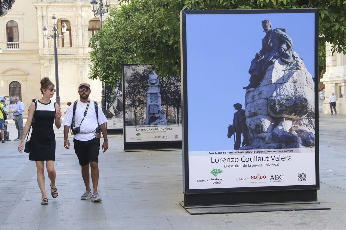 Distintos puntos de Sevilla acogen una exposición sobre Lorenzo Coullaut-Valera, &#039;El escultor de la Sevilla Universal&#039;