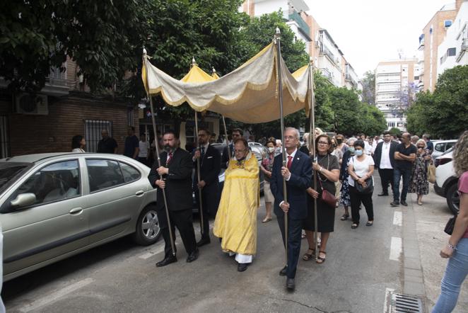 El día de la Ascensión del Señor deparó cuatro procesiones sacramentales