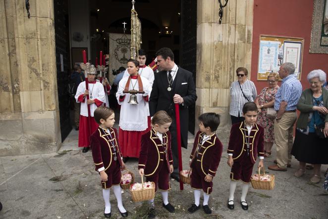 El día de la Ascensión del Señor deparó cuatro procesiones sacramentales
