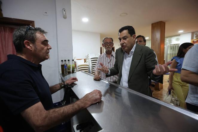 La visita de Juan Manuel Moreno a Córdoba, en imágenes