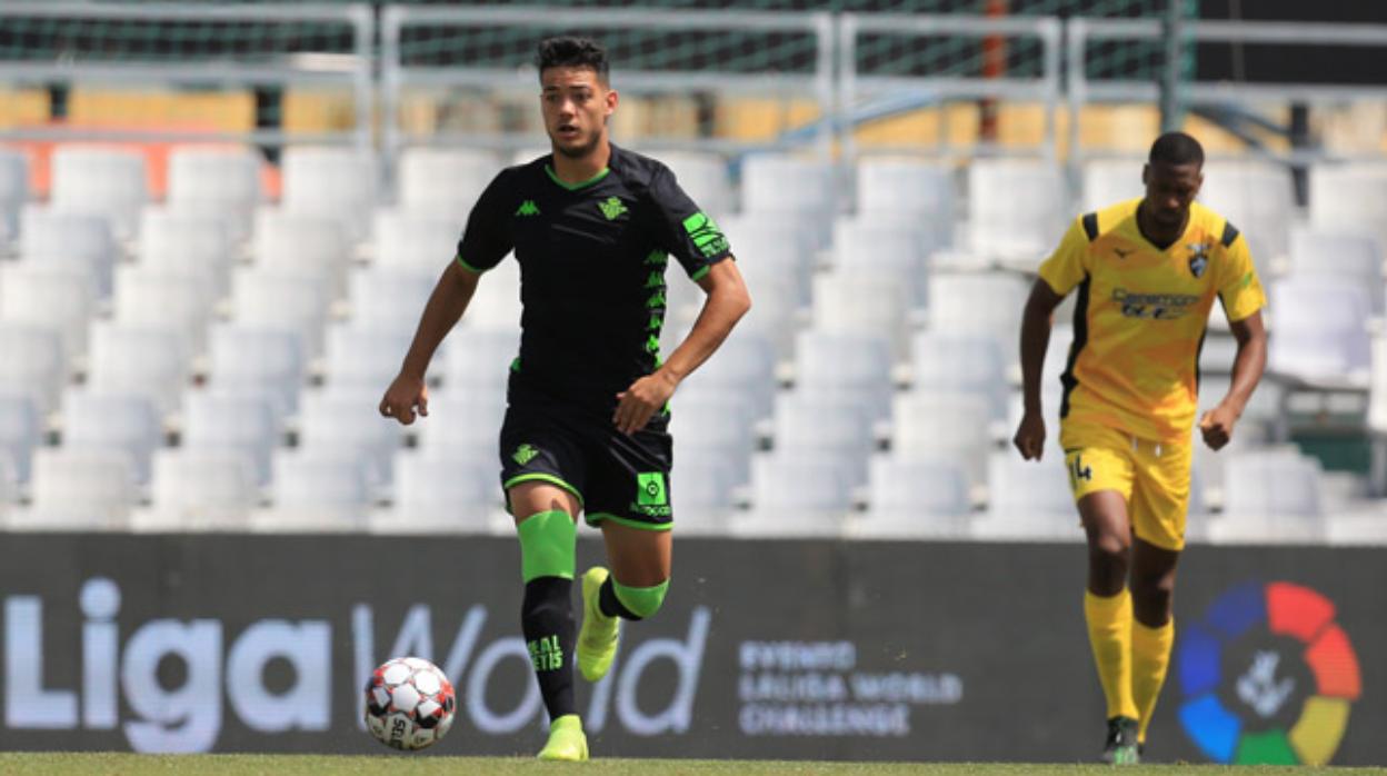 Ismael durante un encuentro de pretemporada la campaña pasada