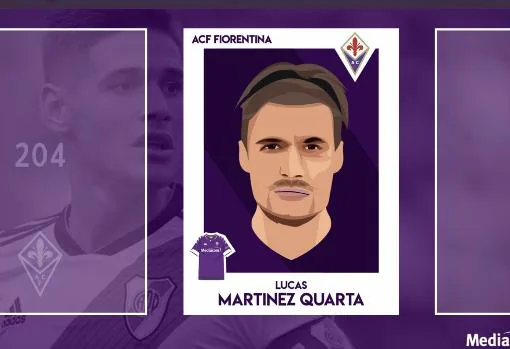 El anuncio del fichaje de Martínez Quarta con la Fiorentina