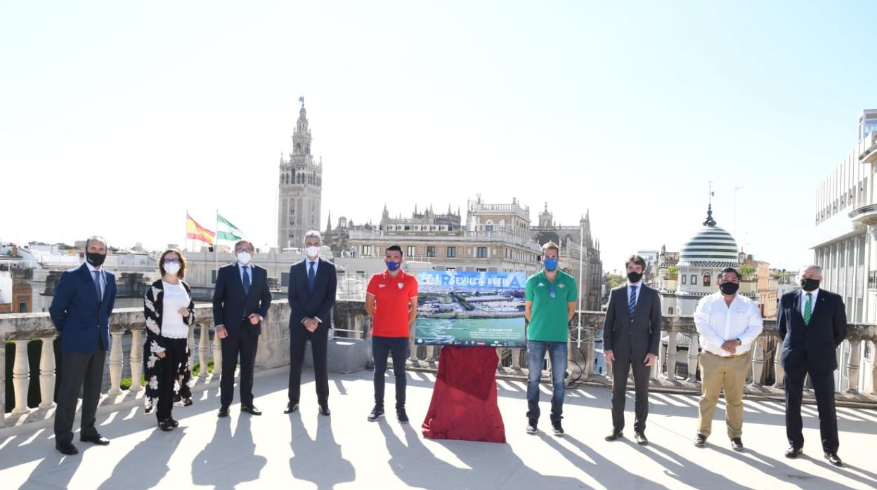 Presentación del cartel de la 54ª Regata Sevilla - Betis