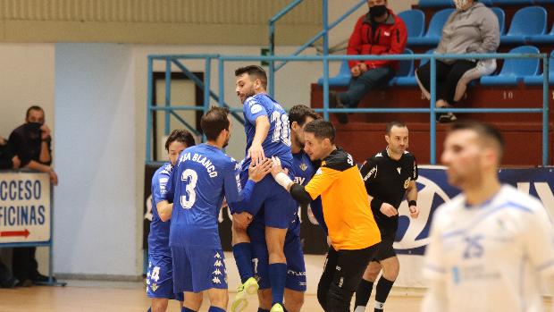 El Betis Futsal supera con claridad a O Parrulo (2-5)