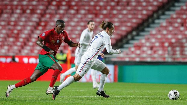 55 minutos para William Carvalho en la derrota de Portugal ante Francia (0-1)