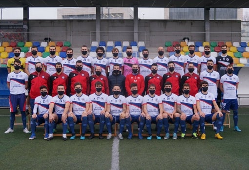 Foto oficial de la Mutilvera para la temporada 20-21