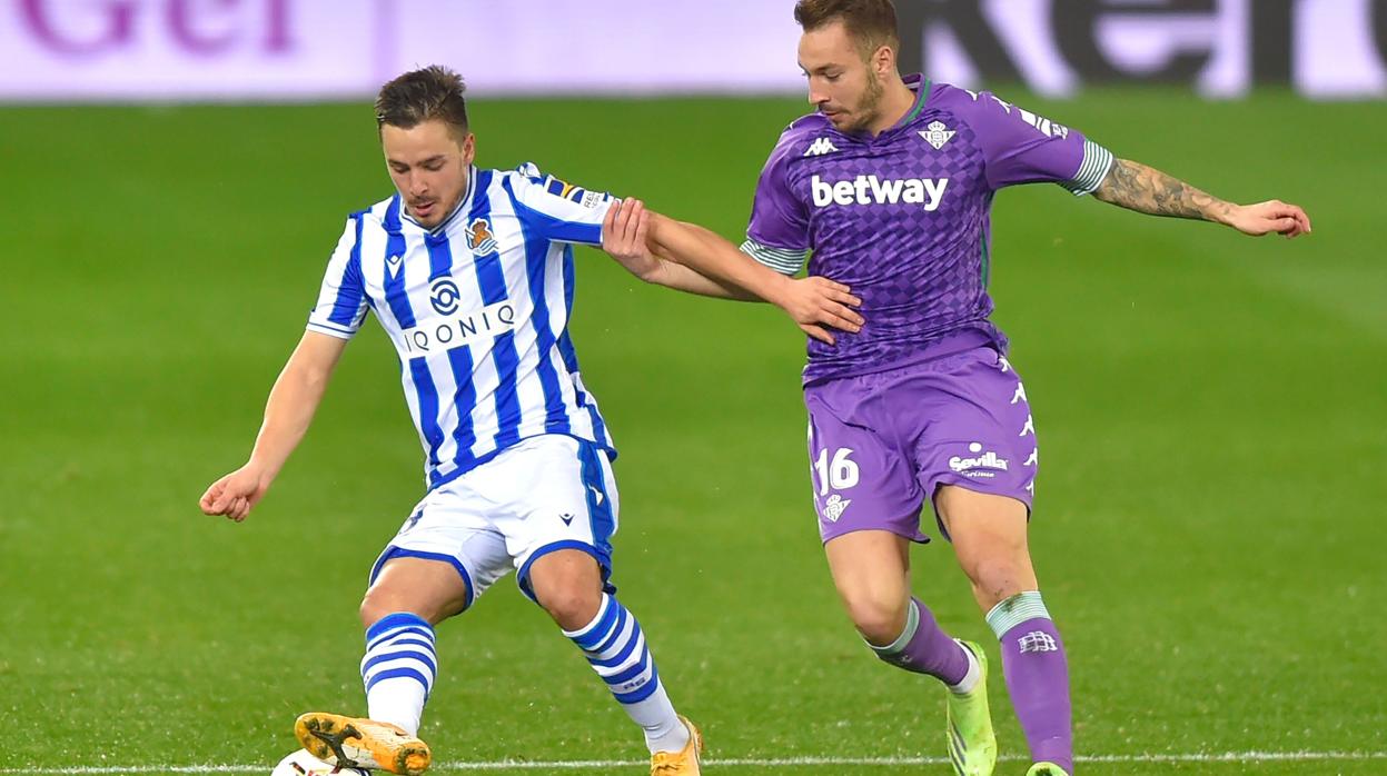 Lance del Real Sociedad - Real Betis