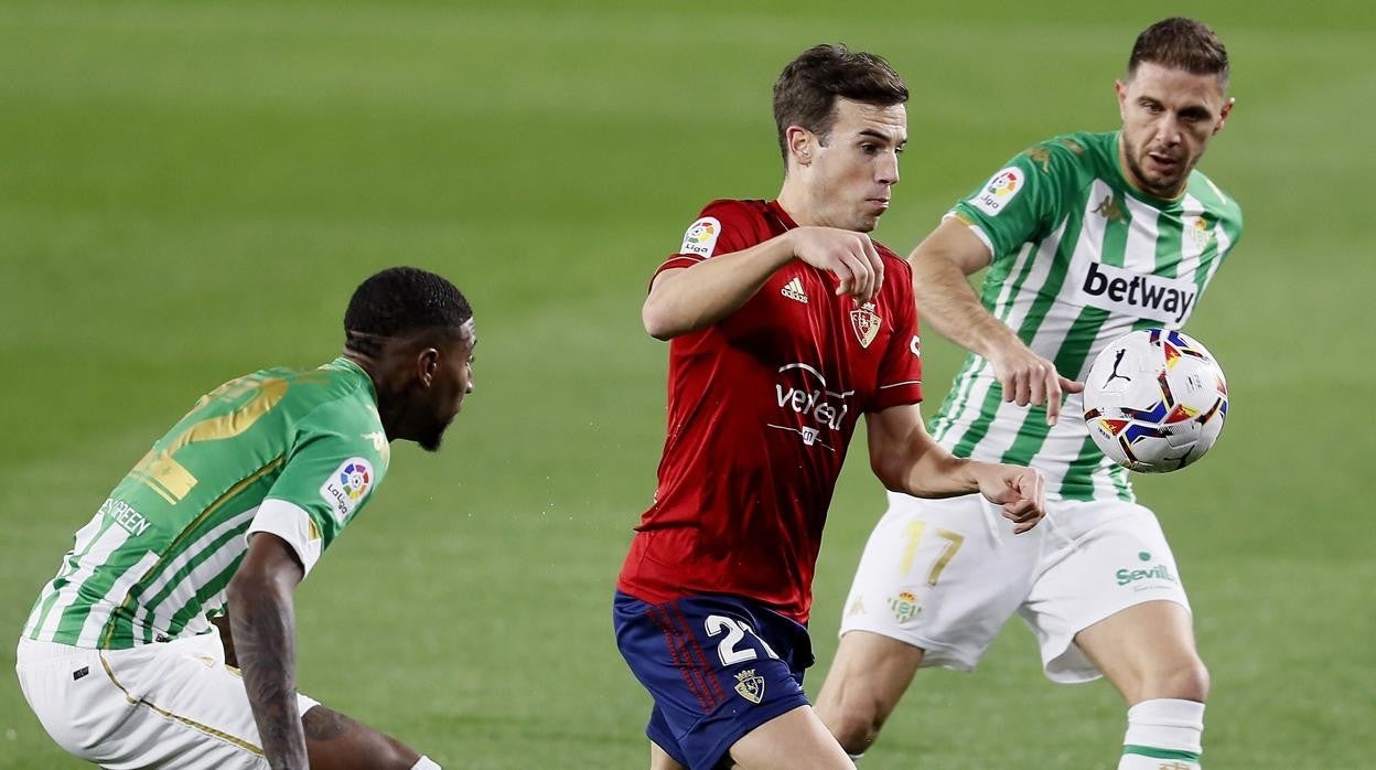 Lance del Betis - Osasuna