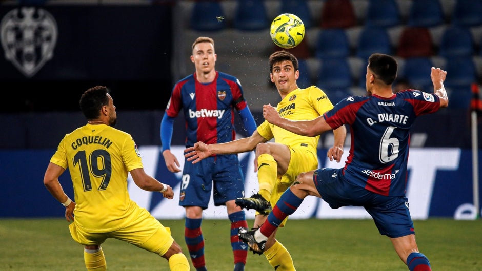 El Villarreal gana al Levante y hace que el Betis acabe sexto la jornada