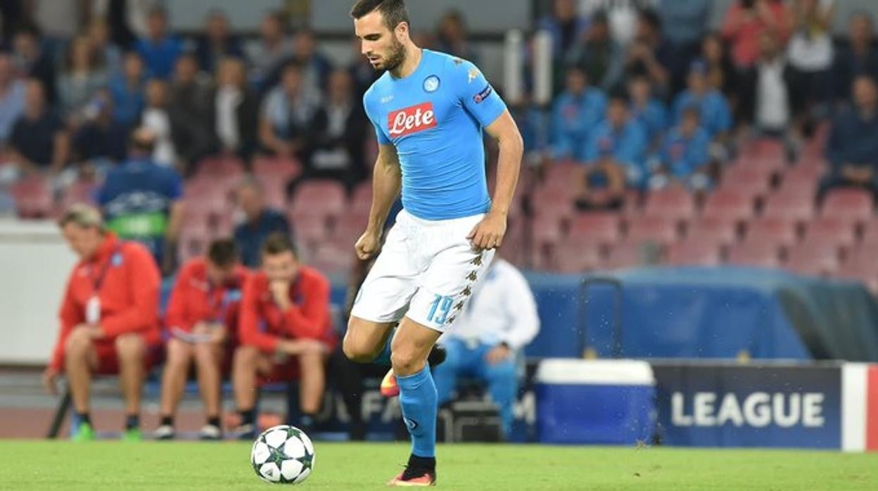 Maksimovic, en un partido con el Nápoles