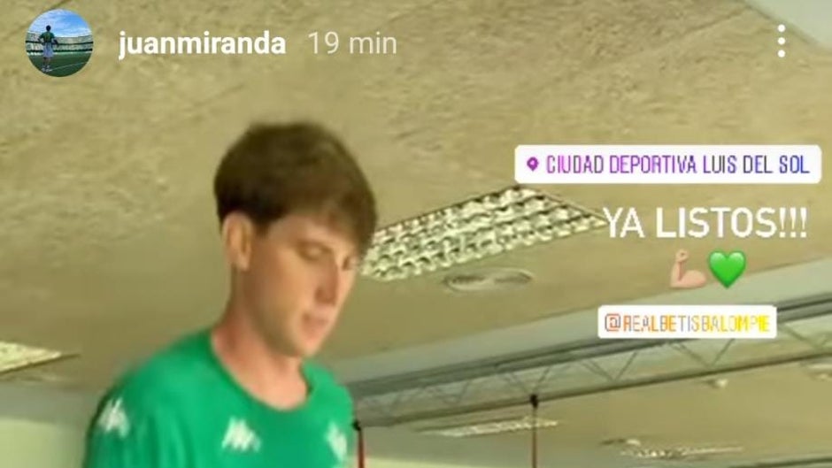 Miranda adelanta las vacaciones y apunta al Cádiz