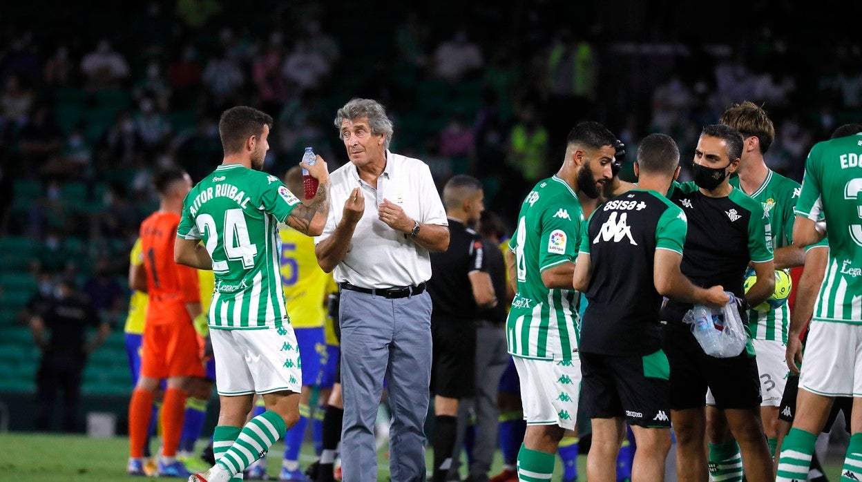 Pellegrini, en el Betis - Cádiz