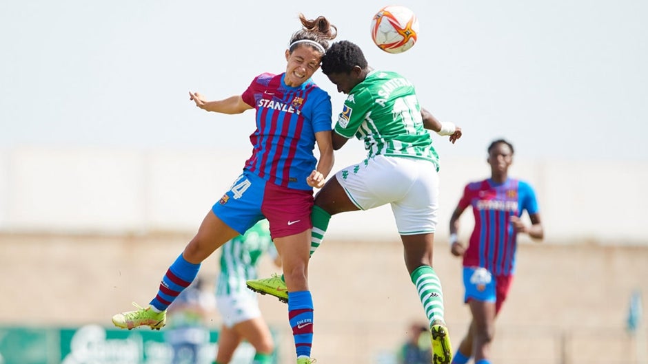 Betis Féminas - Barcelona: Serio correctivo  en la segunda jornada (0-5)