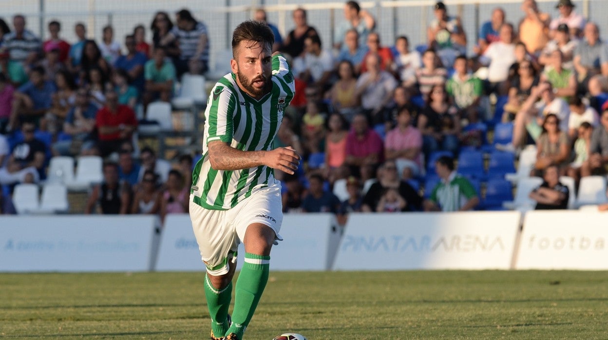 Nono, en un partido con el Betis