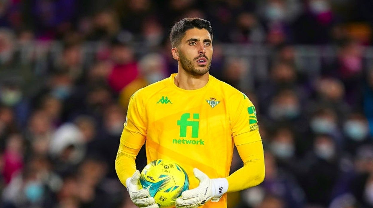 Rui Silva, en un partido de esta temporada con el Betis