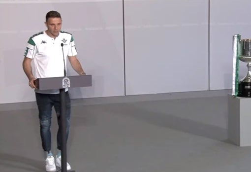 Pellegrini y la Copa del Rey: «Ojalá este sea el comienzo de una senda que se extienda muchos años»