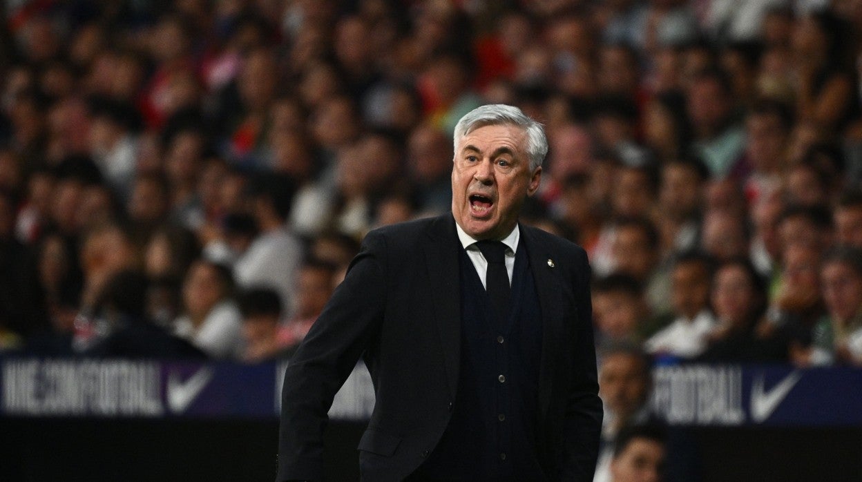 Carlo Ancelotti, entrenador del Real Madrid