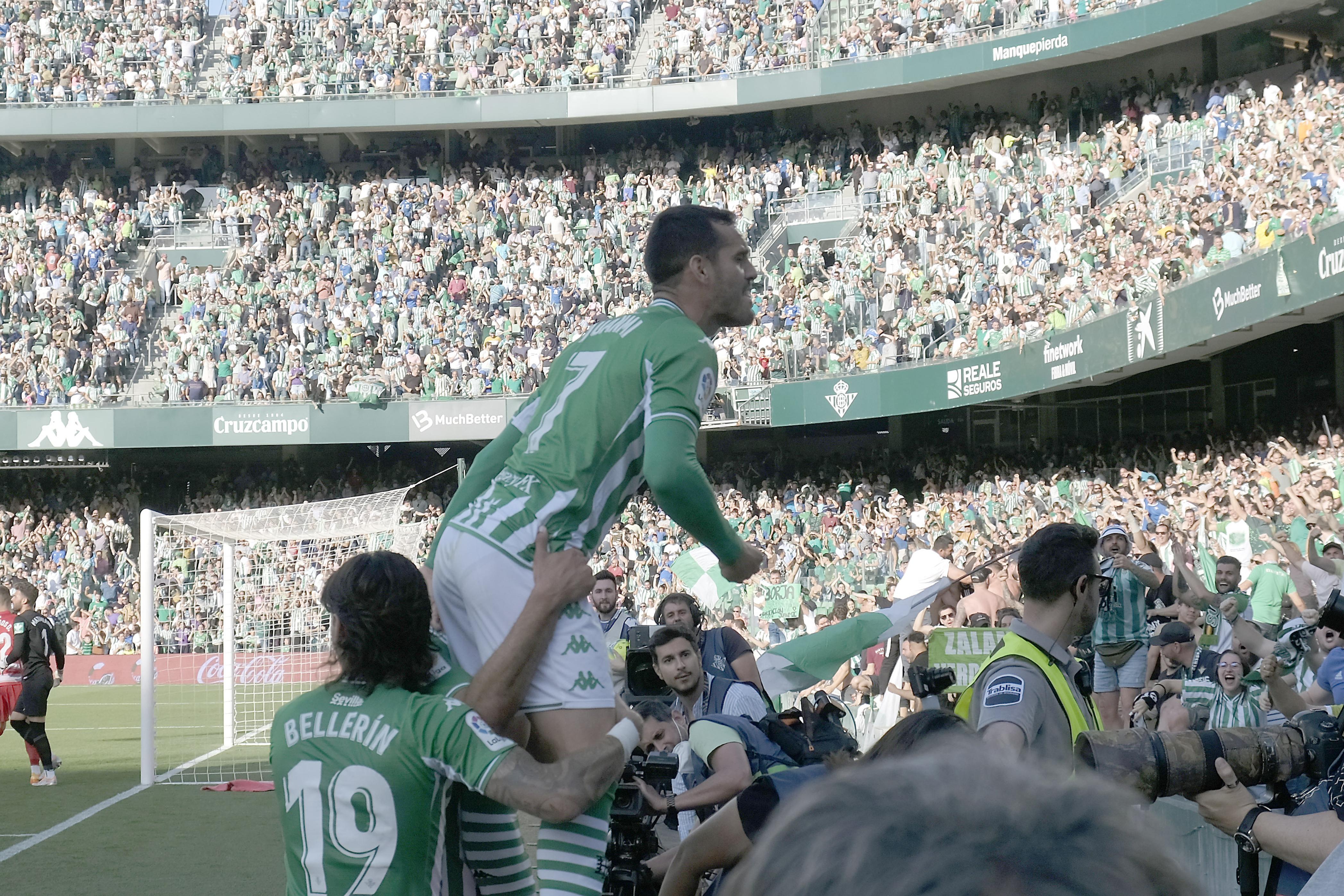 El estadio Benito Villamarín, sede del partido de esta tarde