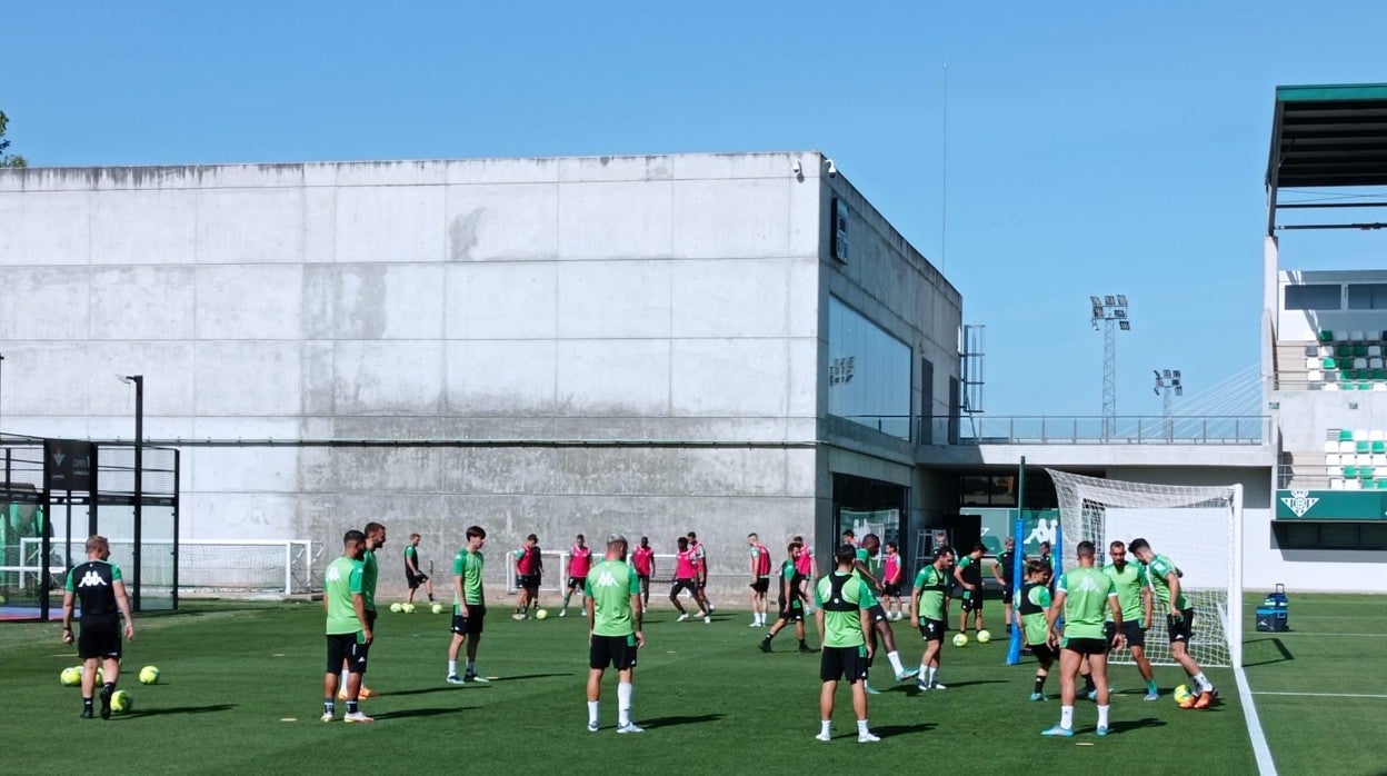 El Betis comienza la preparación del partido contra el Real Madrid sin Bravo, Víctor Ruiz y Camarasa