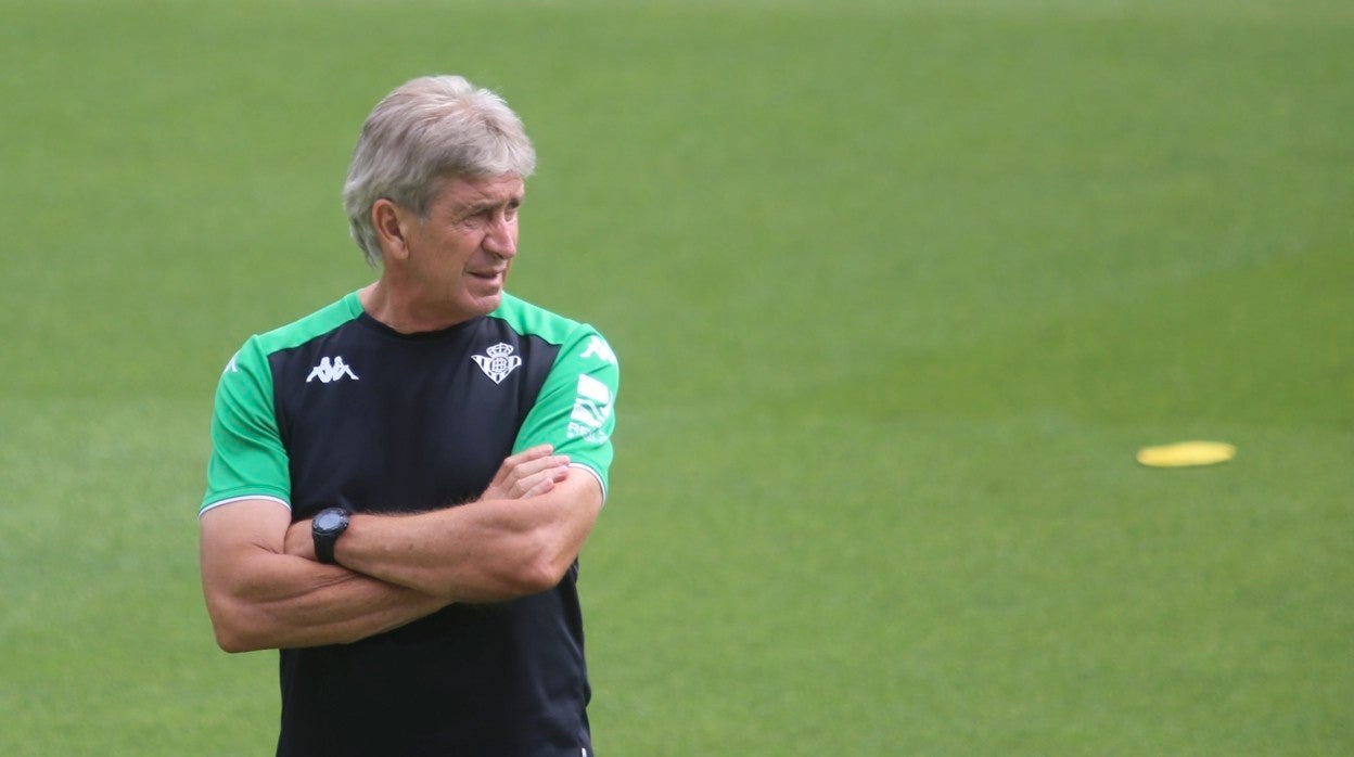 Manuel Pellegrini, entrenador del Real Betis