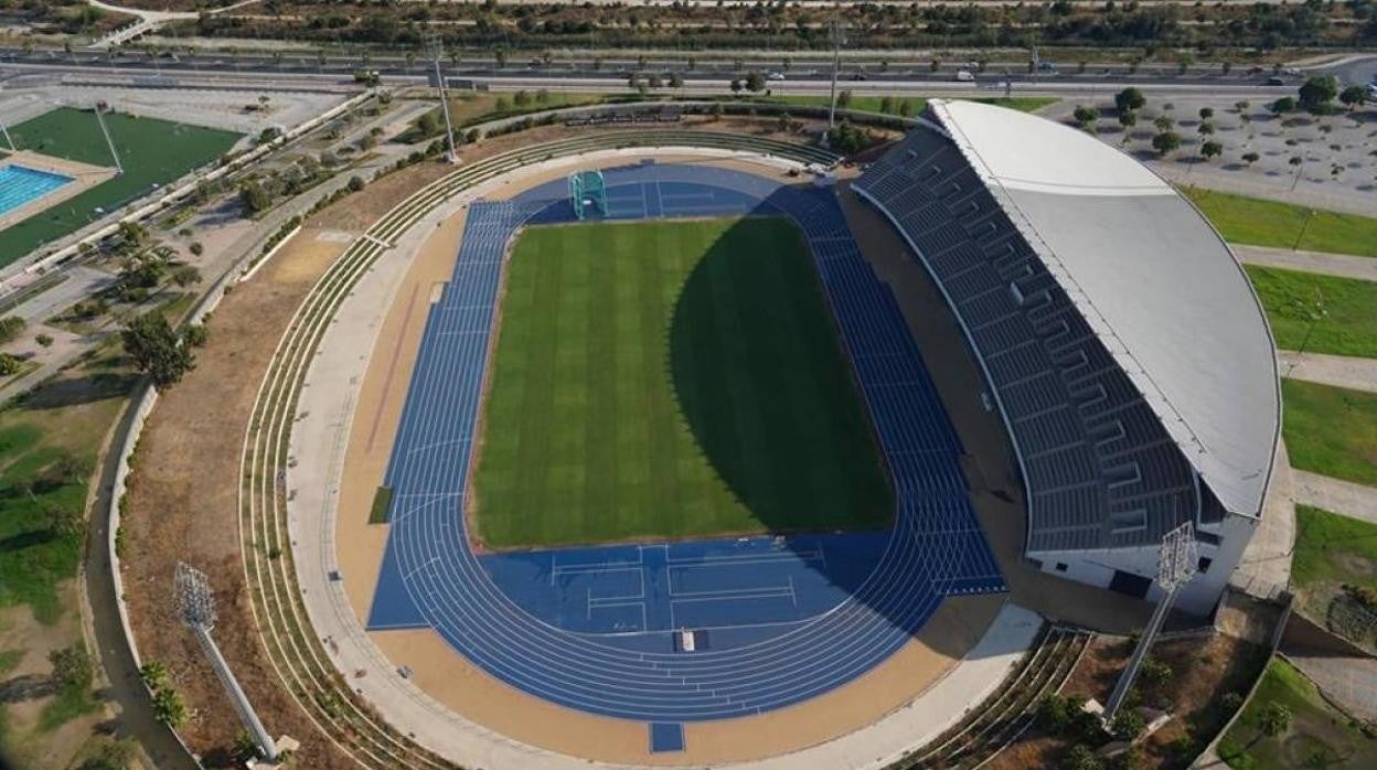 El estadio Ciudad de Málaga, donde se disputará el partido