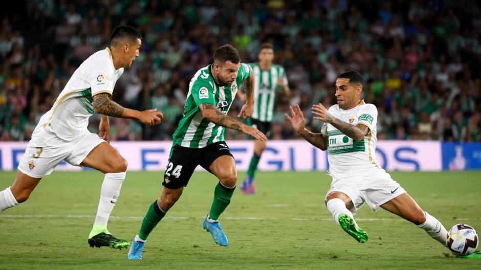 Betis - Elche, las estadísticas del partido