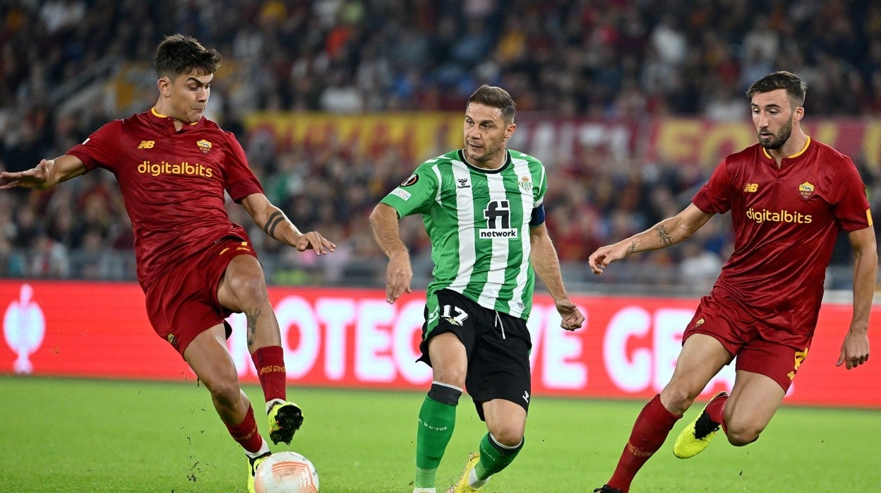 Un lance del Roma - Betis de la pasada semana