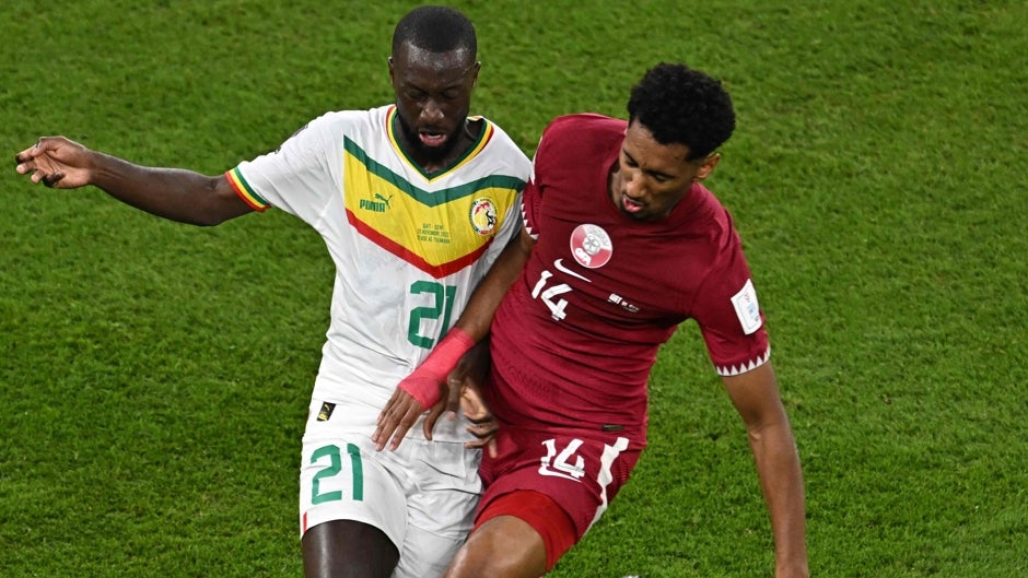 Sabaly sigue siendo un fijo para Senegal, que ganó a Qatar (1-3)