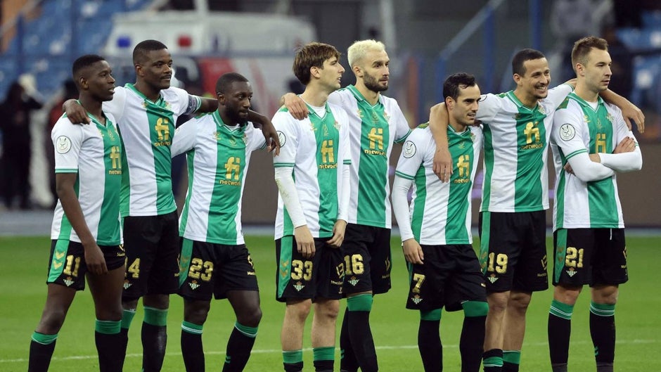 El Betis, un equipo «orgulloso» de su partido en la Supercopa