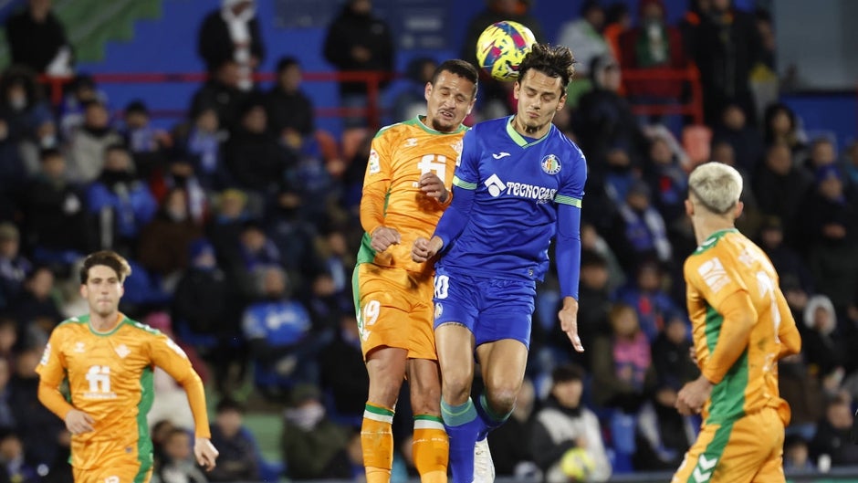 Getafe - Betis: resumen, resultado y gol (0-1)